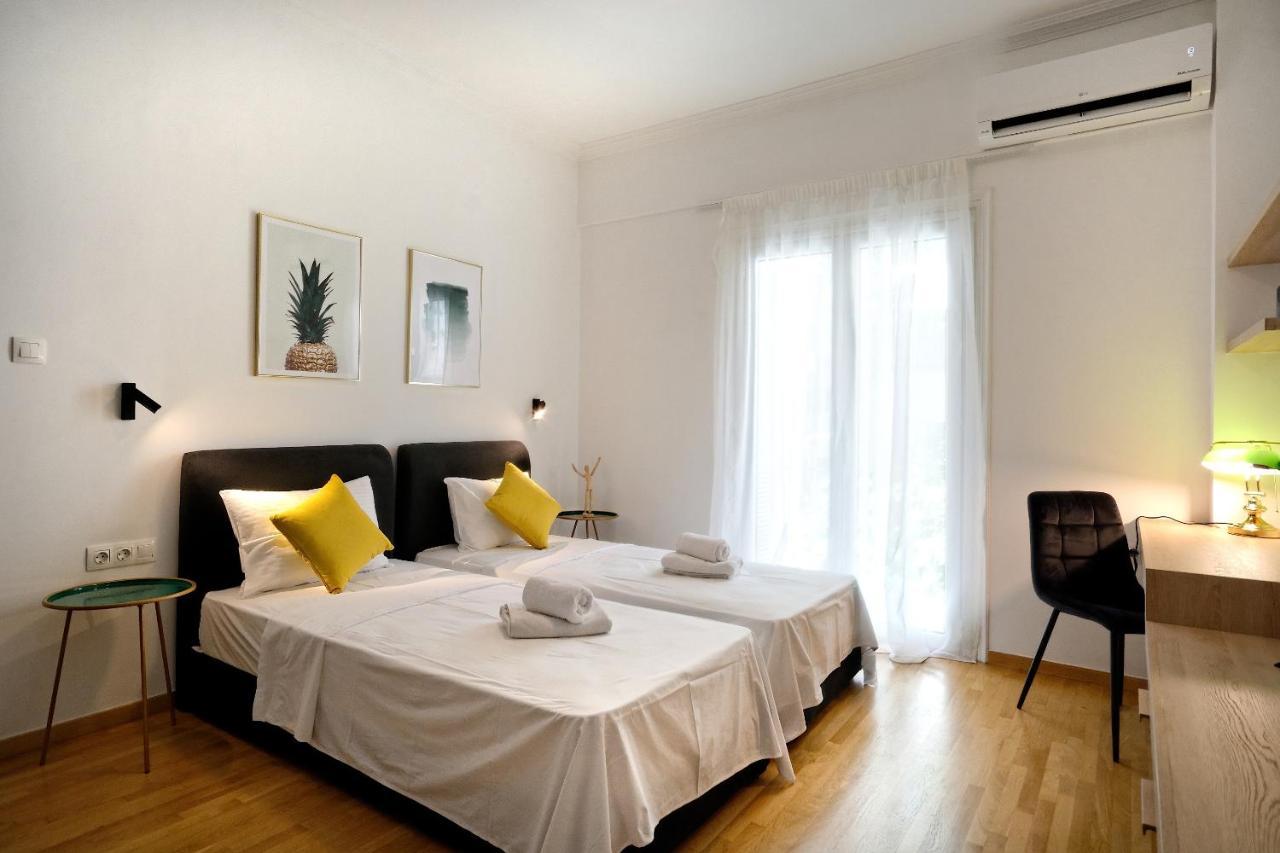 Elegant Big Apartment In Athens Center With Balcony Εξωτερικό φωτογραφία