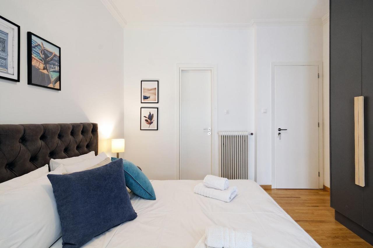 Elegant Big Apartment In Athens Center With Balcony Εξωτερικό φωτογραφία